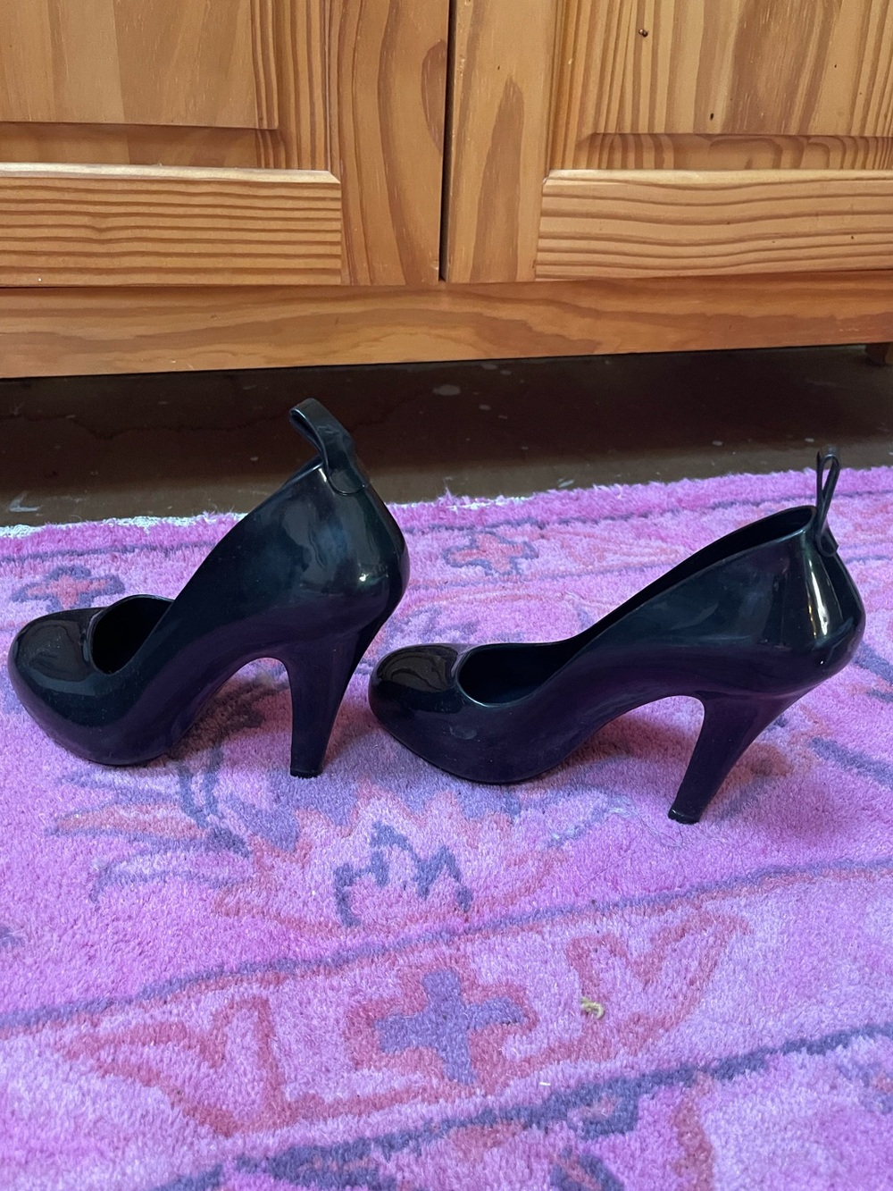 Vivienne Westwood Melissa black heels - Picture 4 of 6